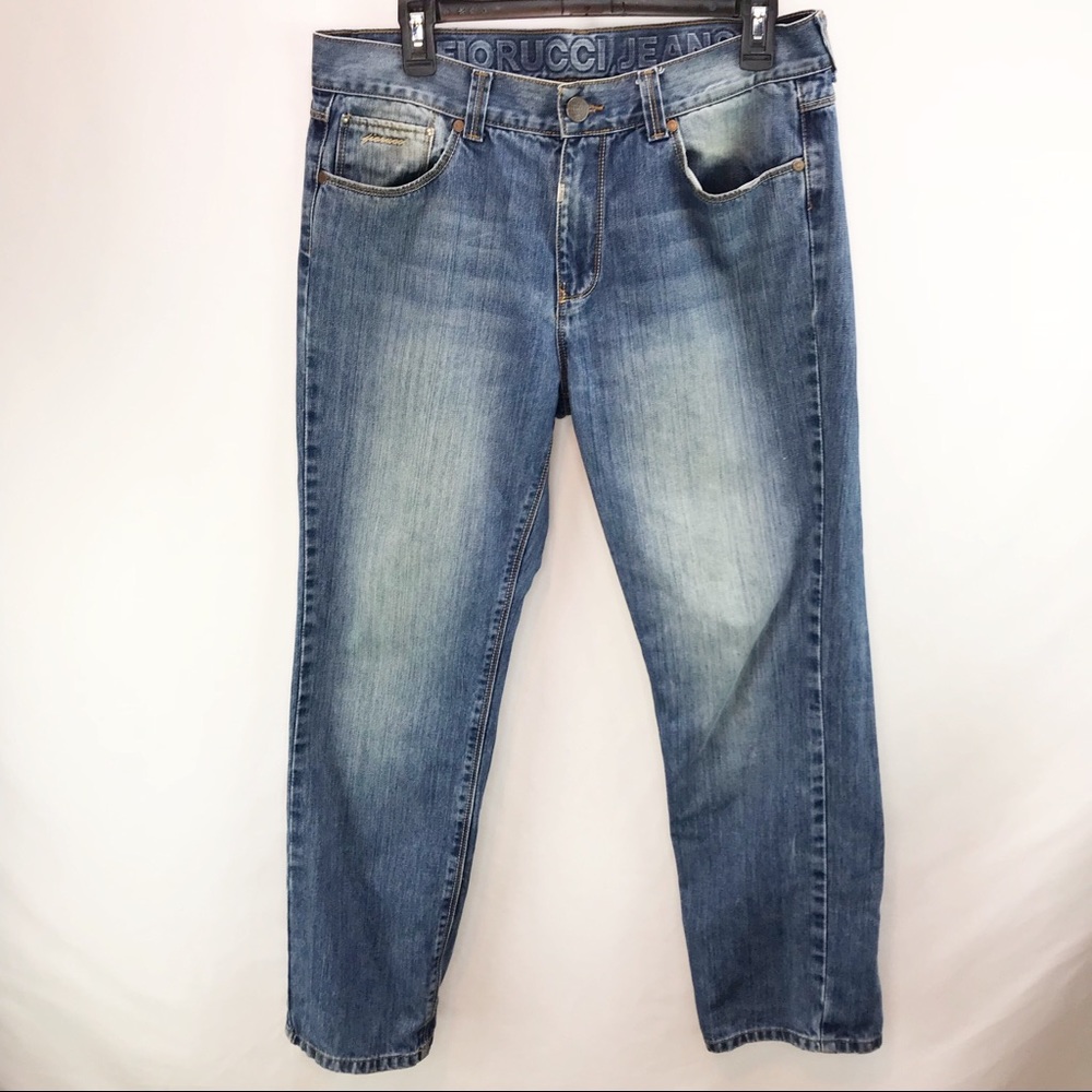 Fiorucci F&J Italian Designed Blue Jeans Size 32